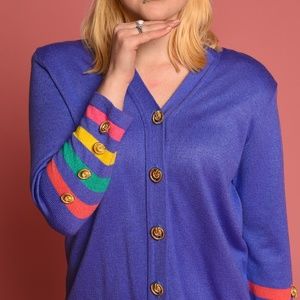 Women's Vintage button up  cardigan size 10 P